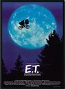 Affiche du film de Steven Spielberg, E.T