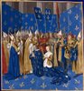 Couronnement de Louis VIII et Blanche de Castille
par Jean Fouquet (XV<sup>e</sup> siècle)