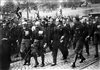 La Marche sur Rome de Mussolini et ses partisans