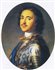 Pierre le Grand, tsar de Russie de 182 à  1725