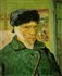 Vincent Van Gogh, Autoportrait  l'oreille casse.