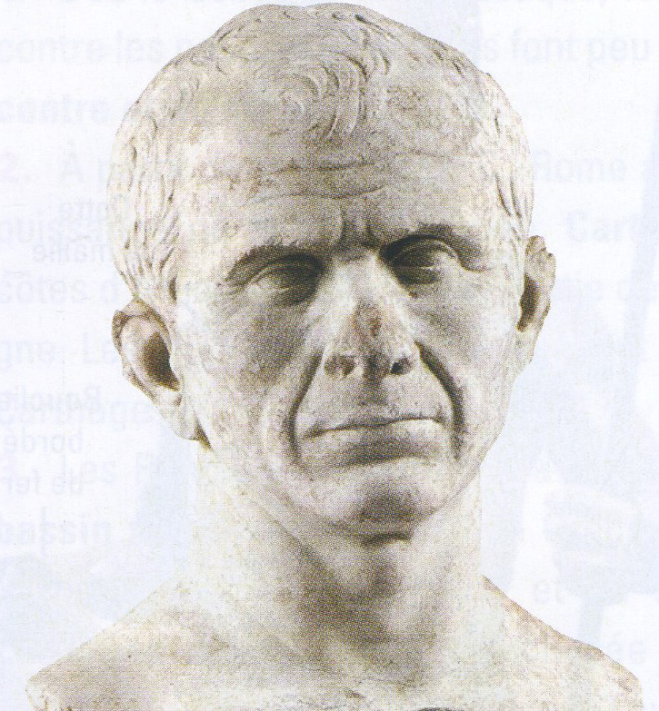 Buste de Jules César conservé au Musée départemental d'Arles