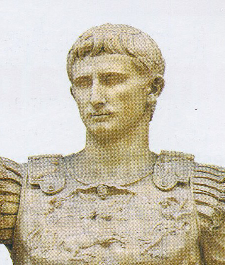 Statue de marbre d'Auguste conservée au Musée du Vatican